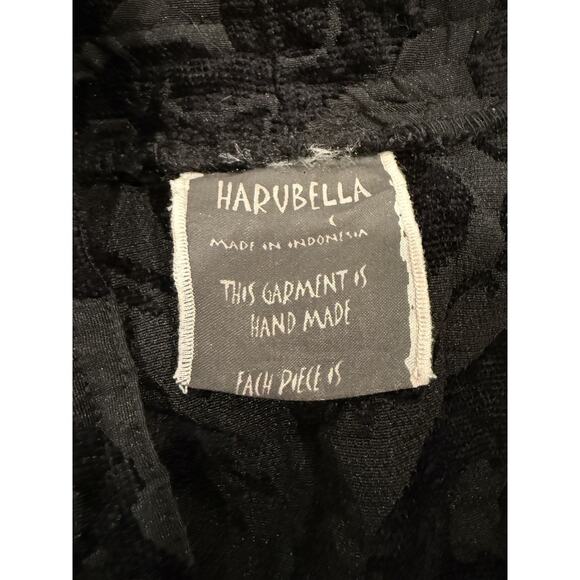 Harubella By Exotic Abstract Tapestry Open Jacket in Fall Colors Size 1X - Picture 4 of 9